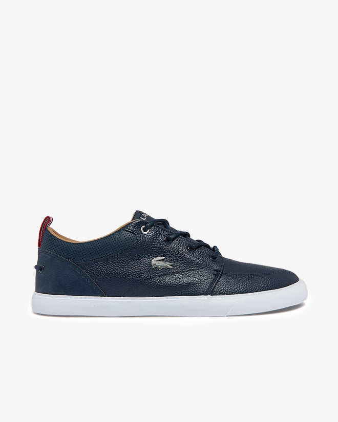 Lacoste Men's Bayliss Leather Perforated Collar Sneakers