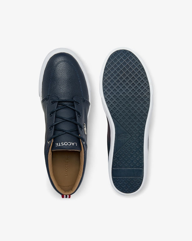 Lacoste Men's Bayliss Leather Perforated Collar Sneakers