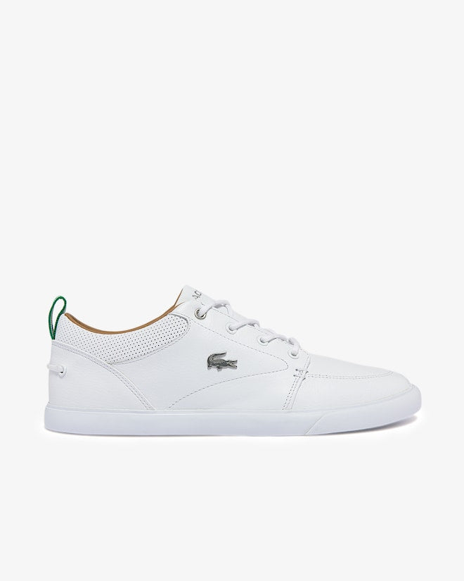 Lacoste Men's Bayliss Leather Perforated Collar Sneakers