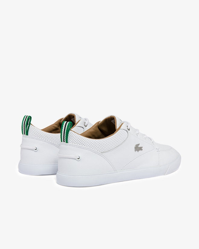 Lacoste Men's Bayliss Leather Perforated Collar Sneakers