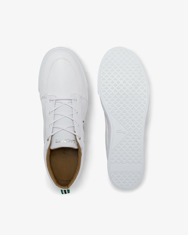 Lacoste Men's Bayliss Leather Perforated Collar Sneakers