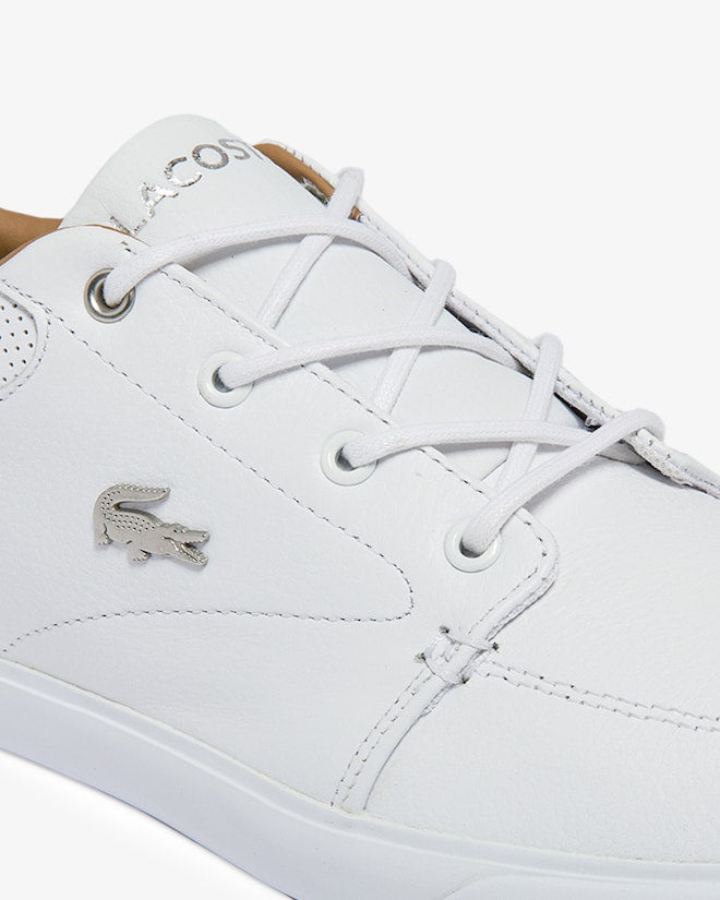 Lacoste Men's Bayliss Leather Perforated Collar Sneakers