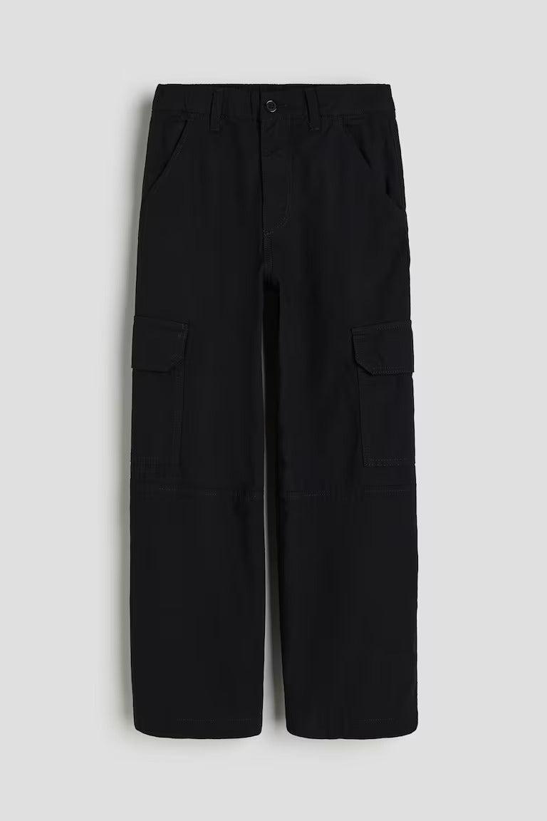 H&M Wide-leg Cargo Pants