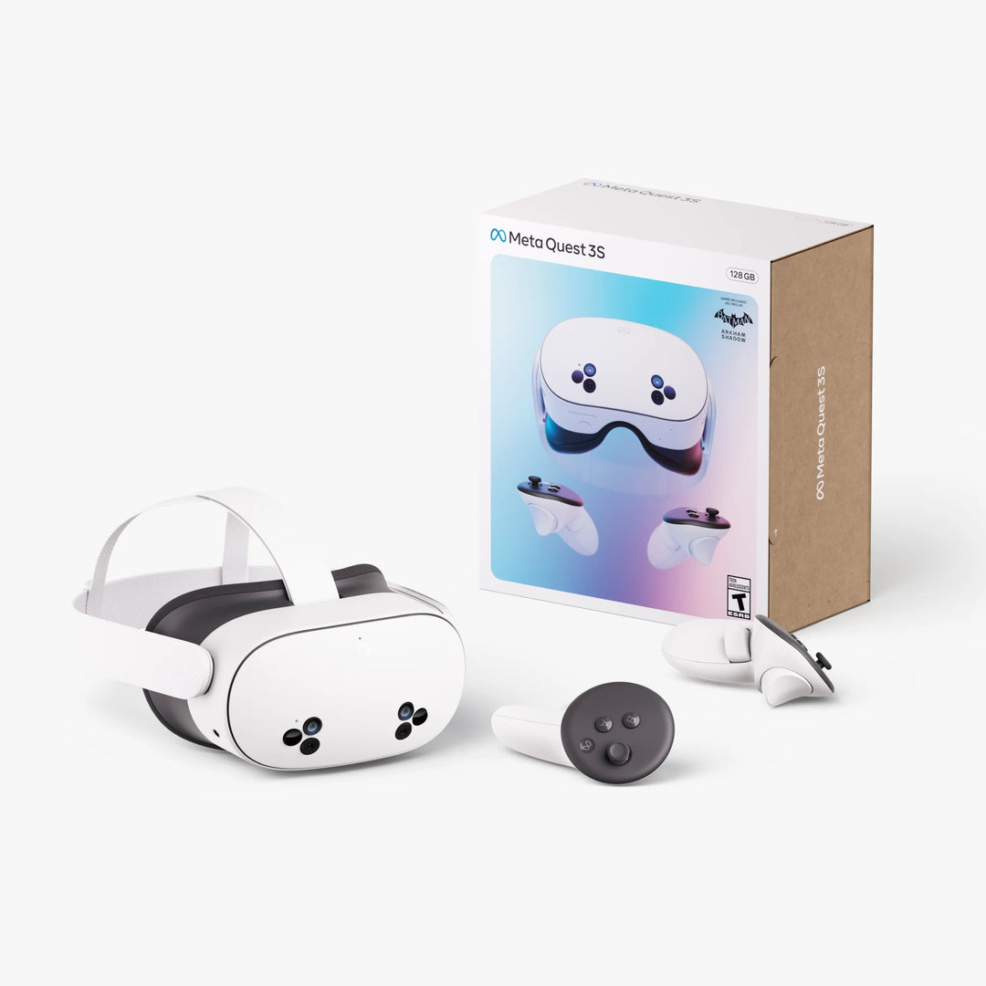 Meta Quest 3S 128GB – Get Batman: Arkham Shadow and a 3-Month Trial of Meta Horizon+ Included – All-In-One Headset