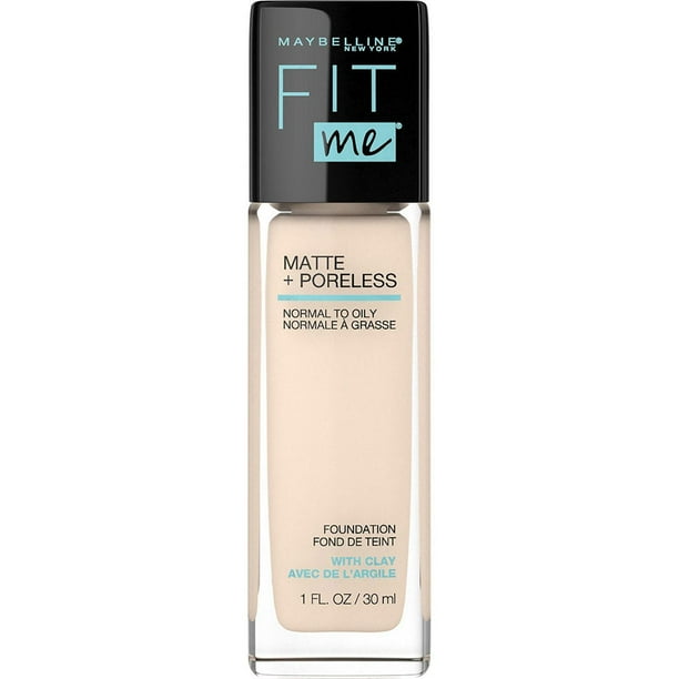 Maybelline New York Fit Me®, Matte + Poreless Liquid Foundation, Fit Me Matte + Poreless Foundation