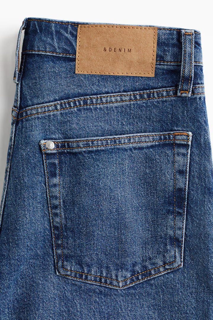 H&M MOM ULTRA HIGH DENIM SHORTS