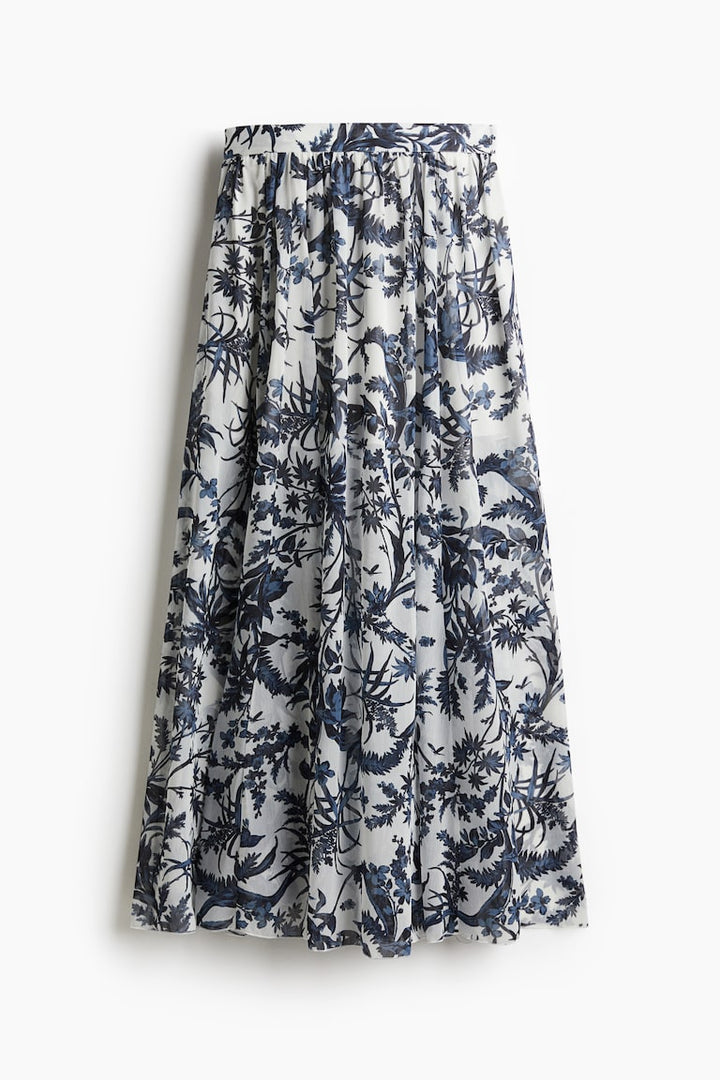 H&M Chiffon Maxi Skirt