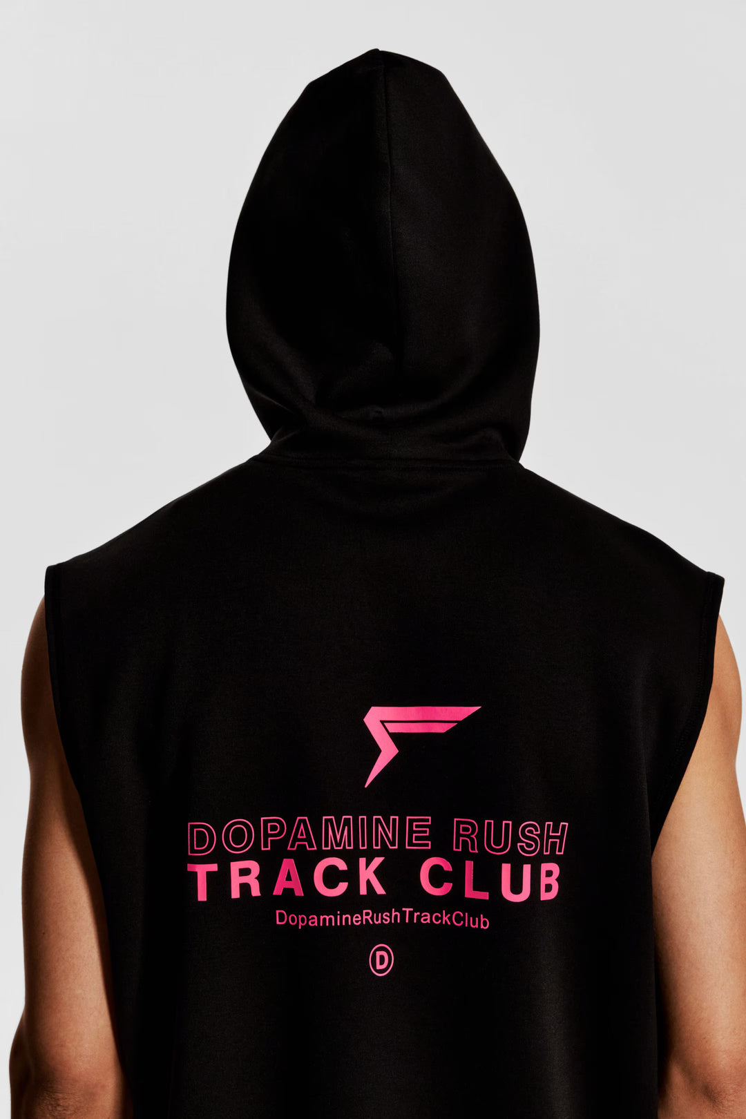 H&M Loose-Fit Sleeveless Sports Hoodie with DryMove™