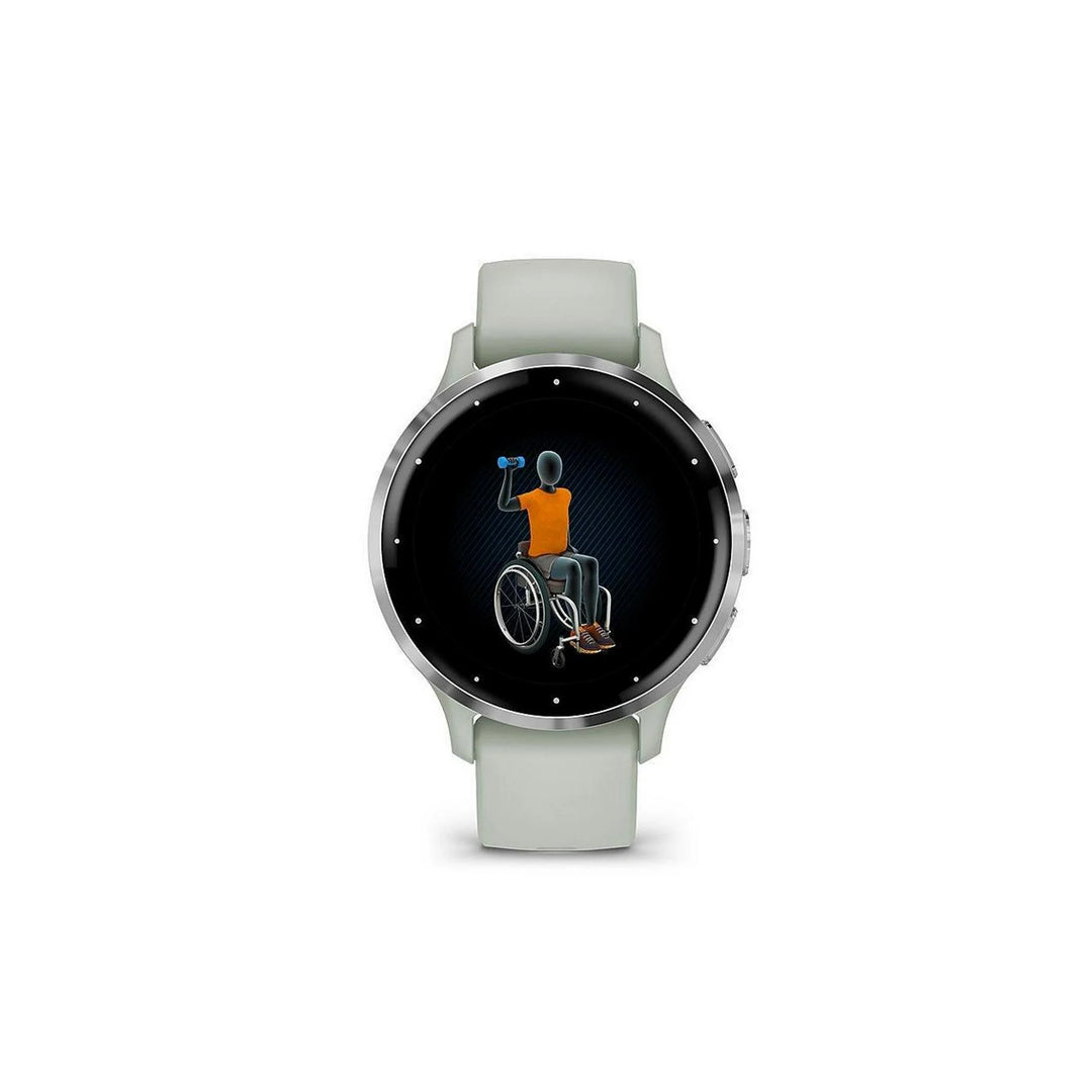 Garmin Venu® 3S, GPS Smartwatch, AMOLED Display, Advanced Health and Fitness Features, Up To 10 Days Of Battery, Sage Gray