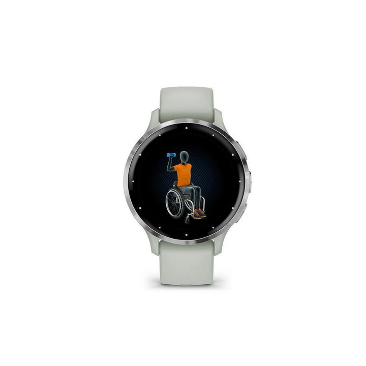 Garmin Venu® 3S, GPS Smartwatch, AMOLED Display, Advanced Health and Fitness Features, Up To 10 Days Of Battery, Sage Gray