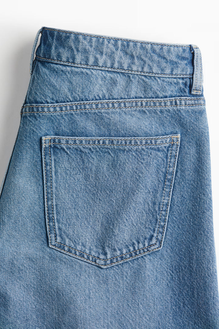 H&M Barrel High Cropped Jeans