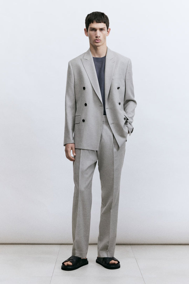 H&M Regular-Fit Double-Breasted Jacket