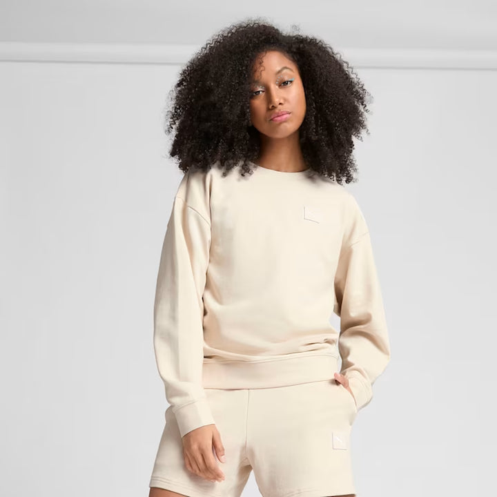 PUMA Essentials Elevated Women's Comfort Crew Sweatshirt