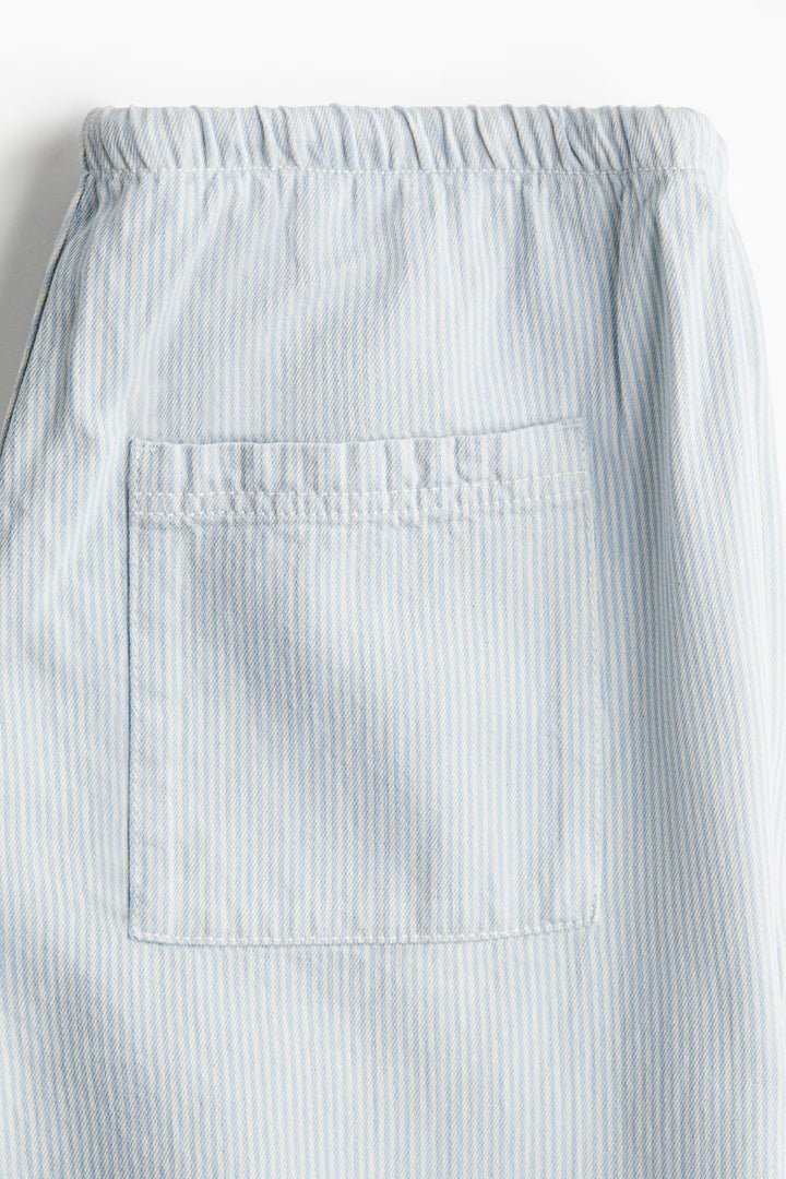 H&M Denim Drawstring Pants