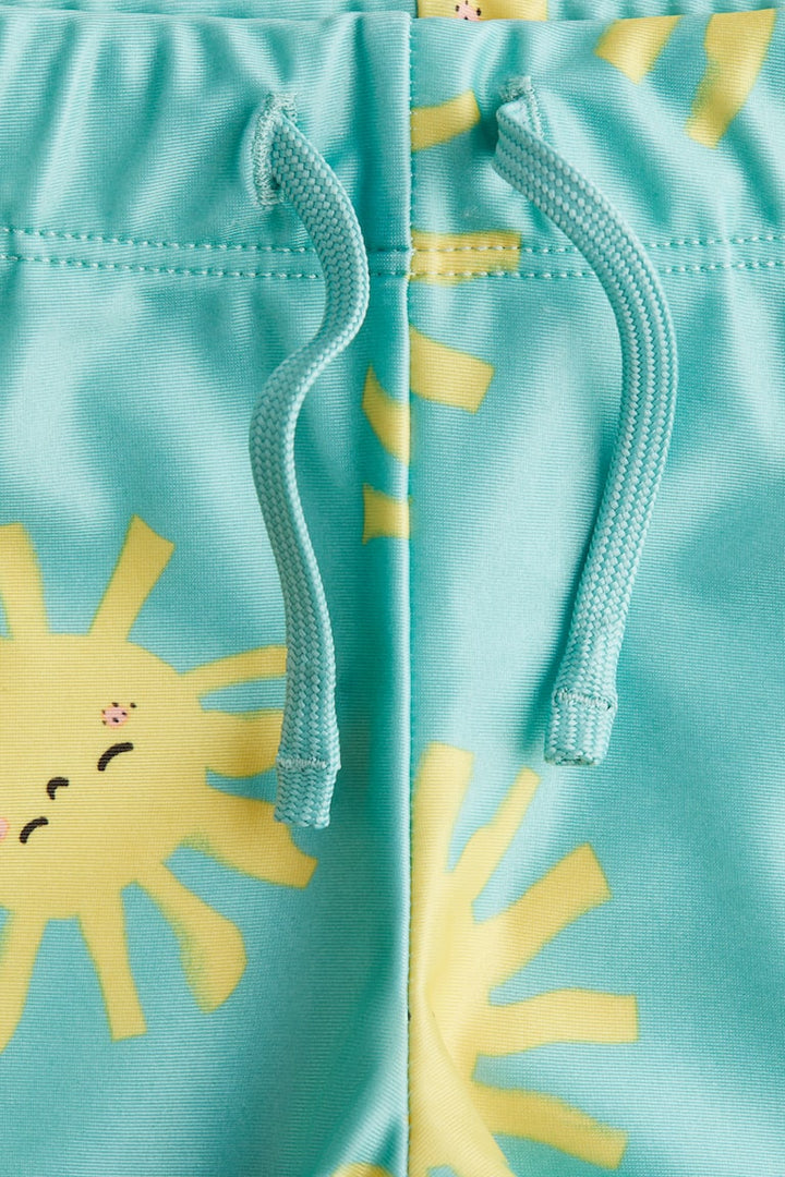 H&M Printed Swim Trunks