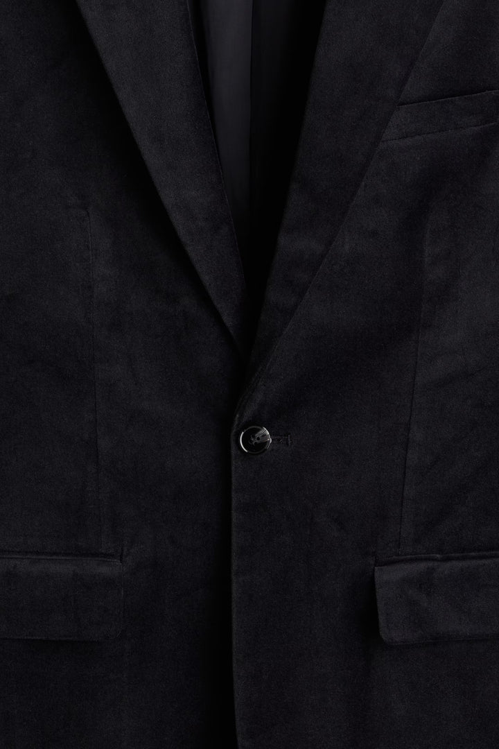 H&M Slim Fit Velvet Blazer