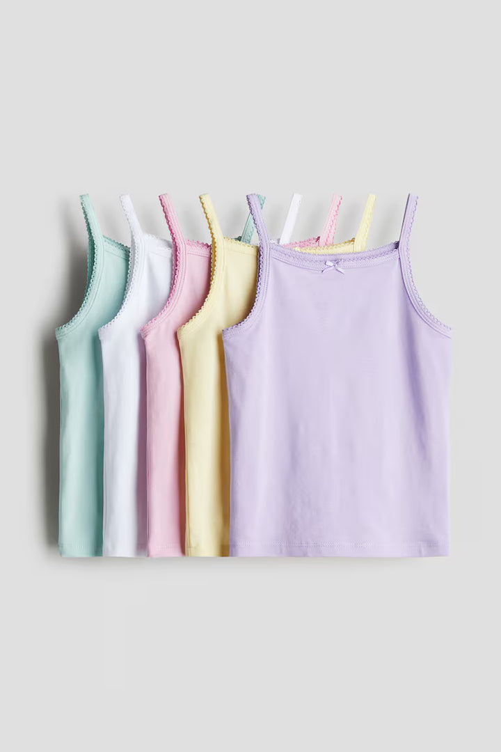 H&M 5-pack Jersey Tank Tops