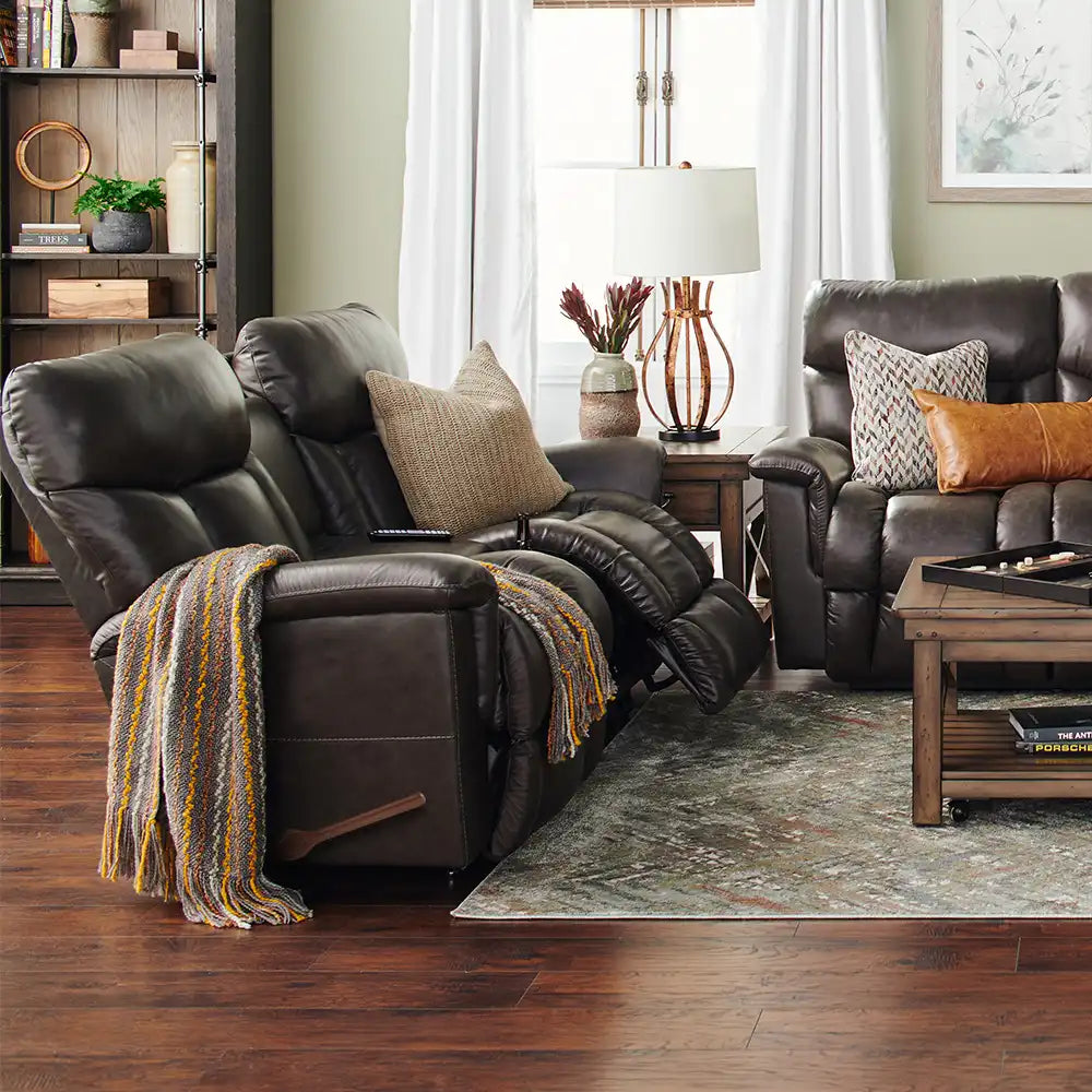 LAZBOY Mateo Wall Reclining Loveseat w/ Console