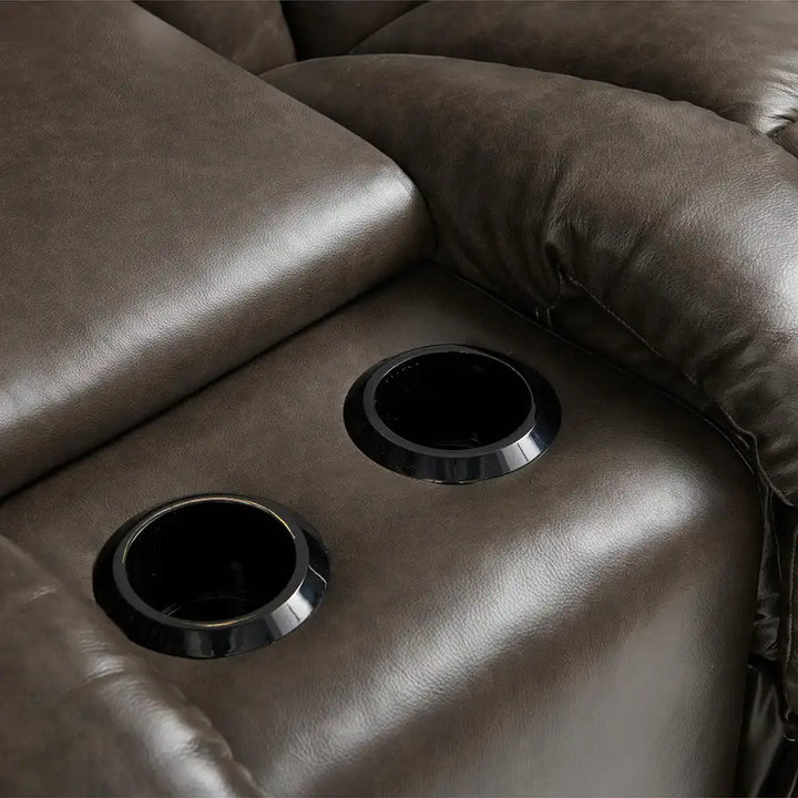 LAZBOY Mateo Wall Reclining Loveseat w/ Console