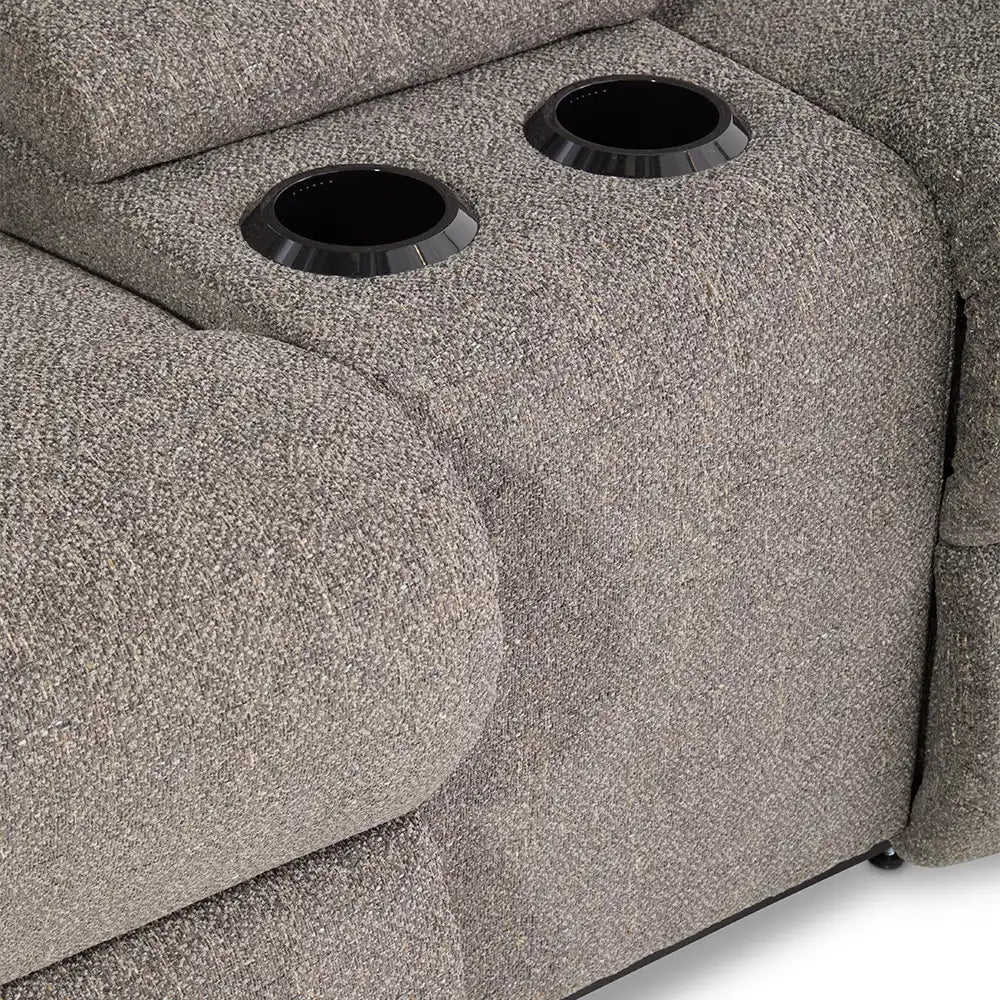 LAZBOY Lennon Wall Reclining Loveseat w/Console