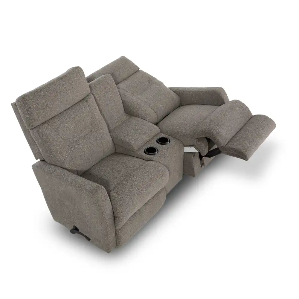 LAZBOY Lennon Wall Reclining Loveseat w/Console