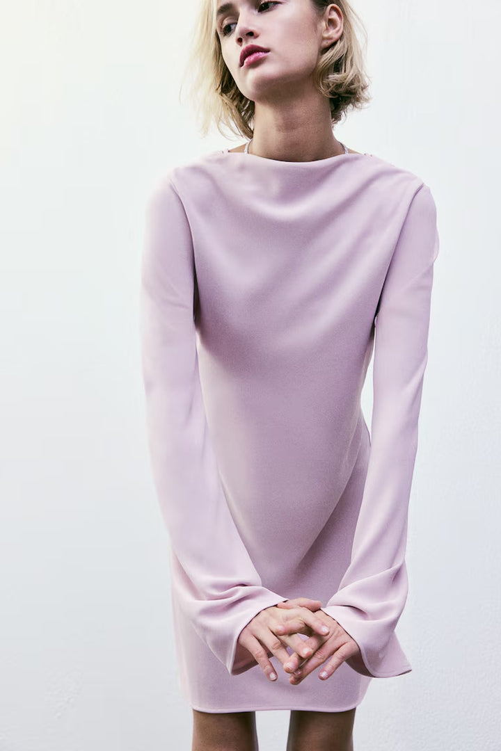H&M  Cowl-Back Dress