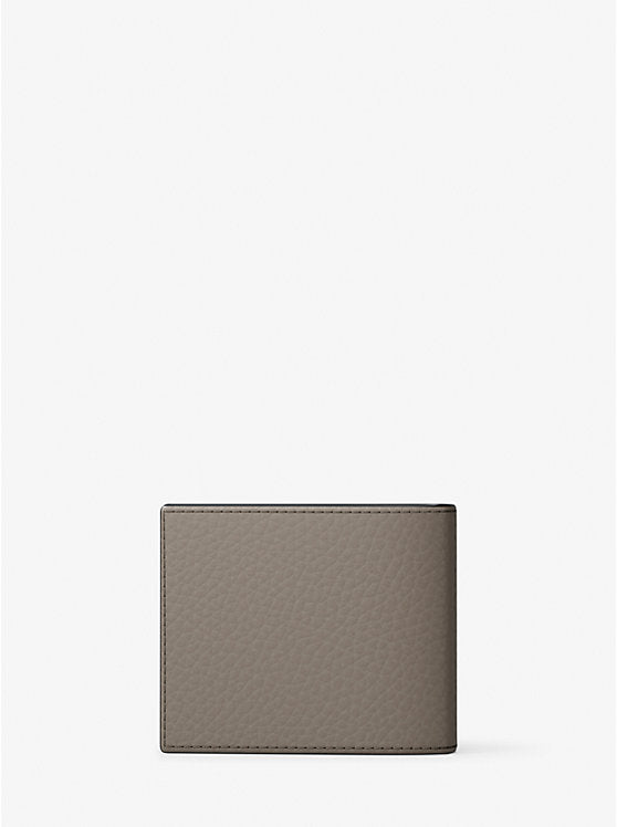 Michael Kors Hudson Pebbled Leather Billfold Wallet