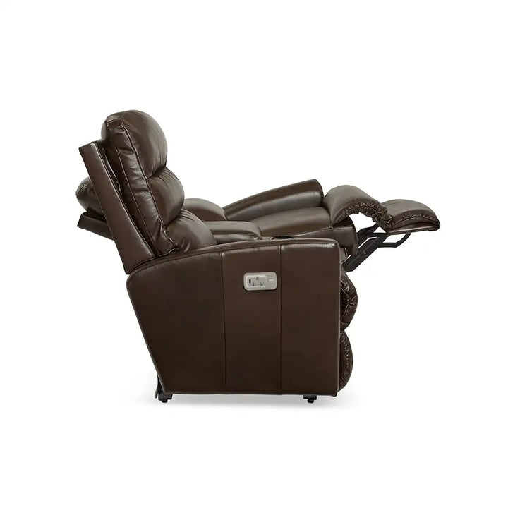 LAZBOY J Share Liam Power Wall Reclining Loveseat w/ Headrest & Console
