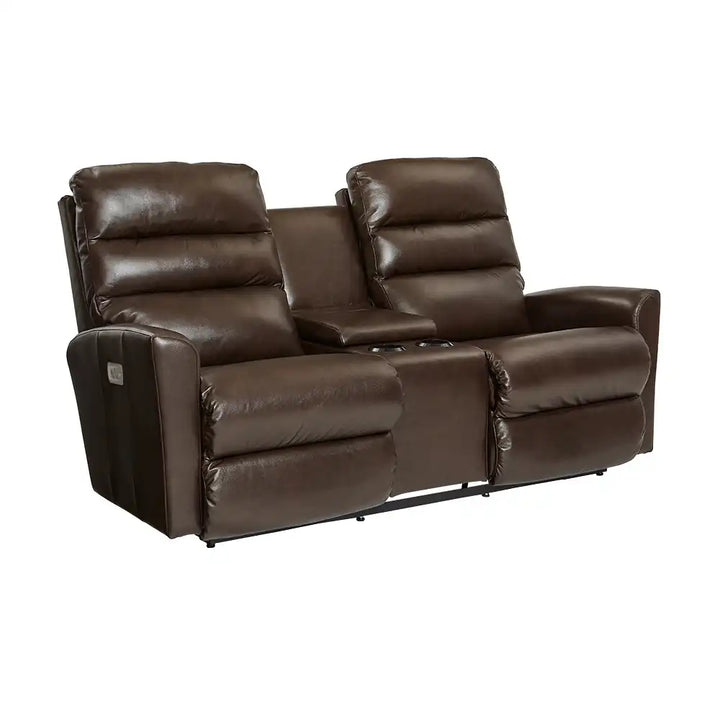 LAZBOY J Share Liam Power Wall Reclining Loveseat w/ Headrest & Console