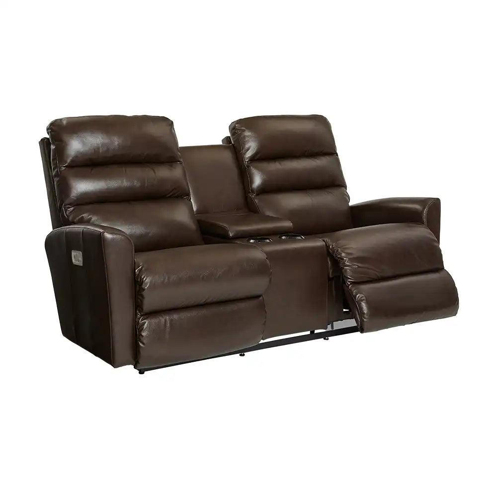 LAZBOY J Share Liam Power Wall Reclining Loveseat w/ Headrest & Console