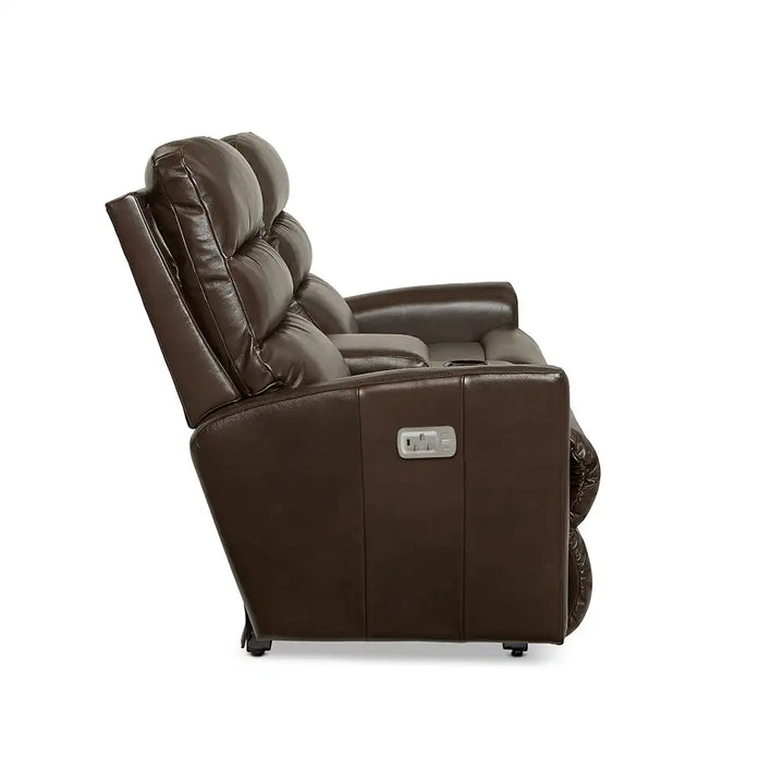 LAZBOY J Share Liam Power Wall Reclining Loveseat w/ Headrest & Console