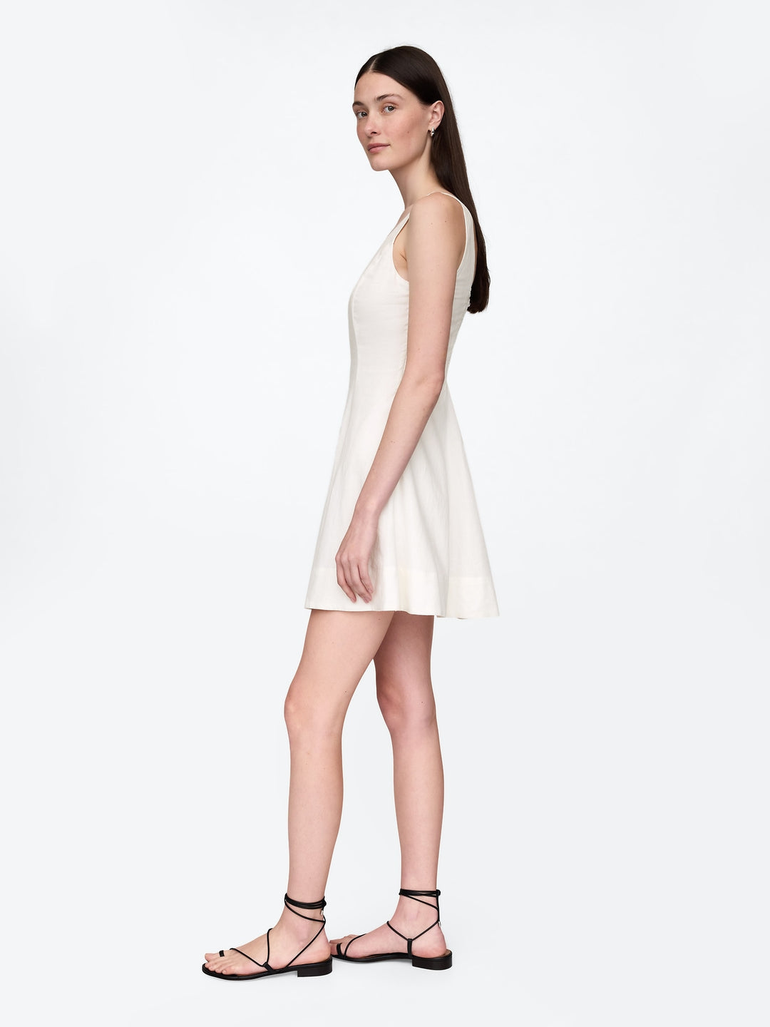 Gap Linen-Blend Mini Dress