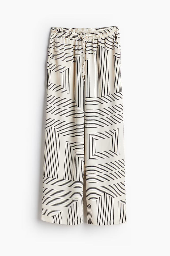 H&M Wide-cut Pull-on Pants