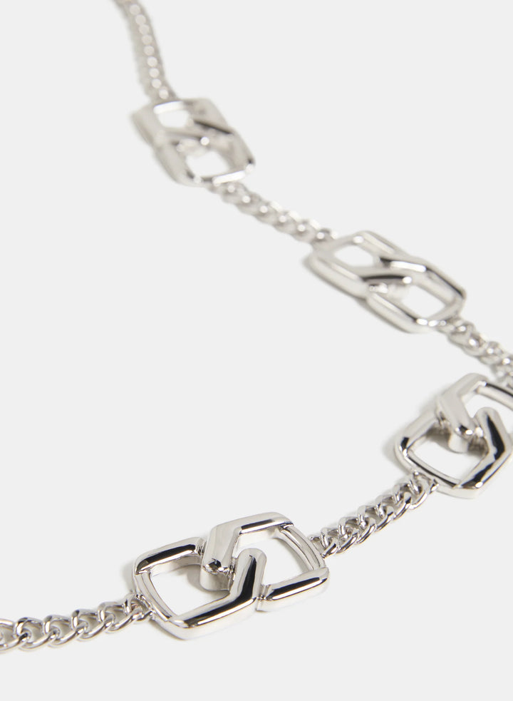 Laura Rectangular Link Chain Belt