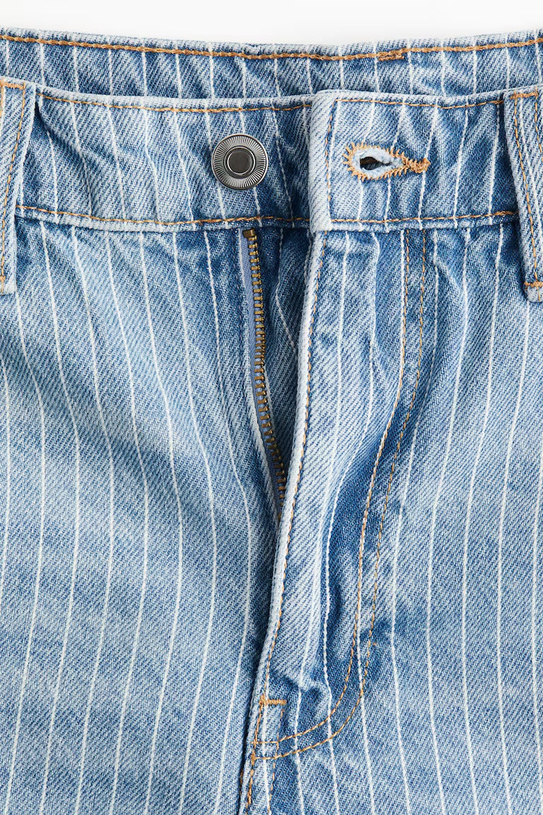 H&M HIGH DENIM SHORTS