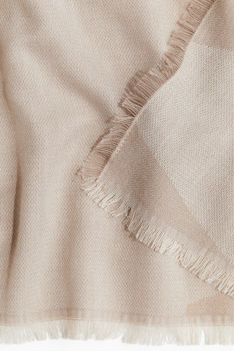 H&M JACQUARD-WEAVE SCARF