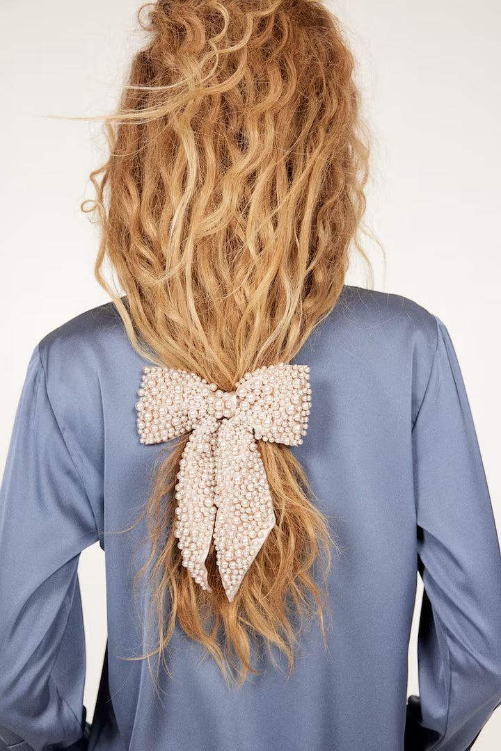 H&M HAIR CLIP WITH BOW