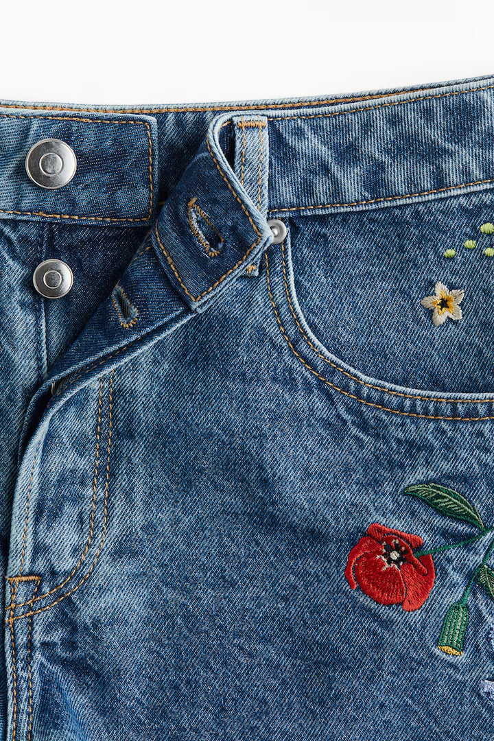 H&M HIGH DENIM SHORTS