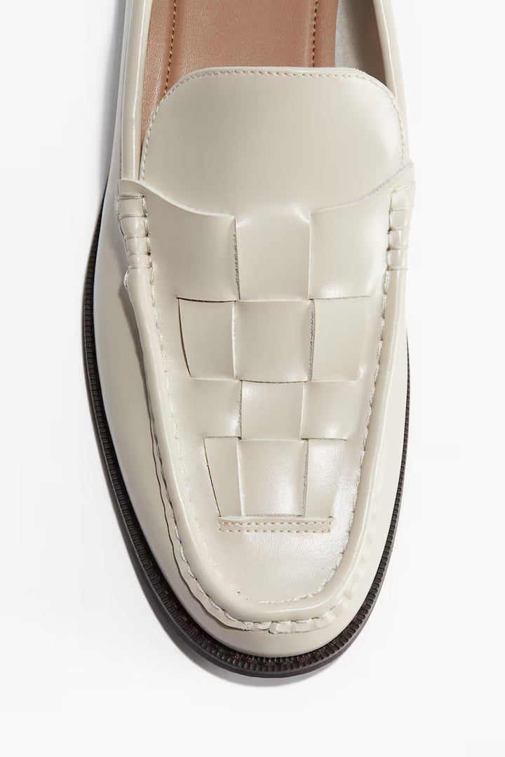 H&M BRAIDED LOAFERS