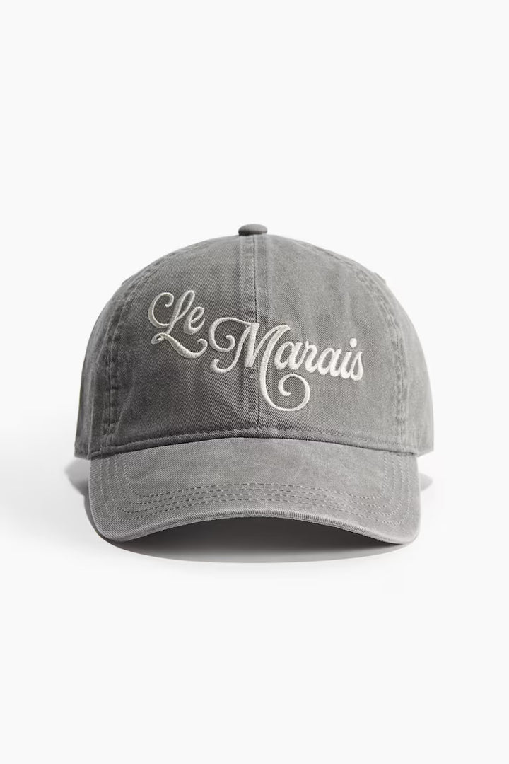 H&M MOTIF-DETAIL COTTON CAP