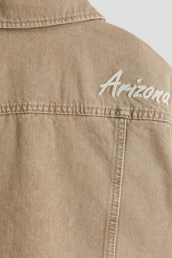 H&M OVERSIZED DENIM JACKET