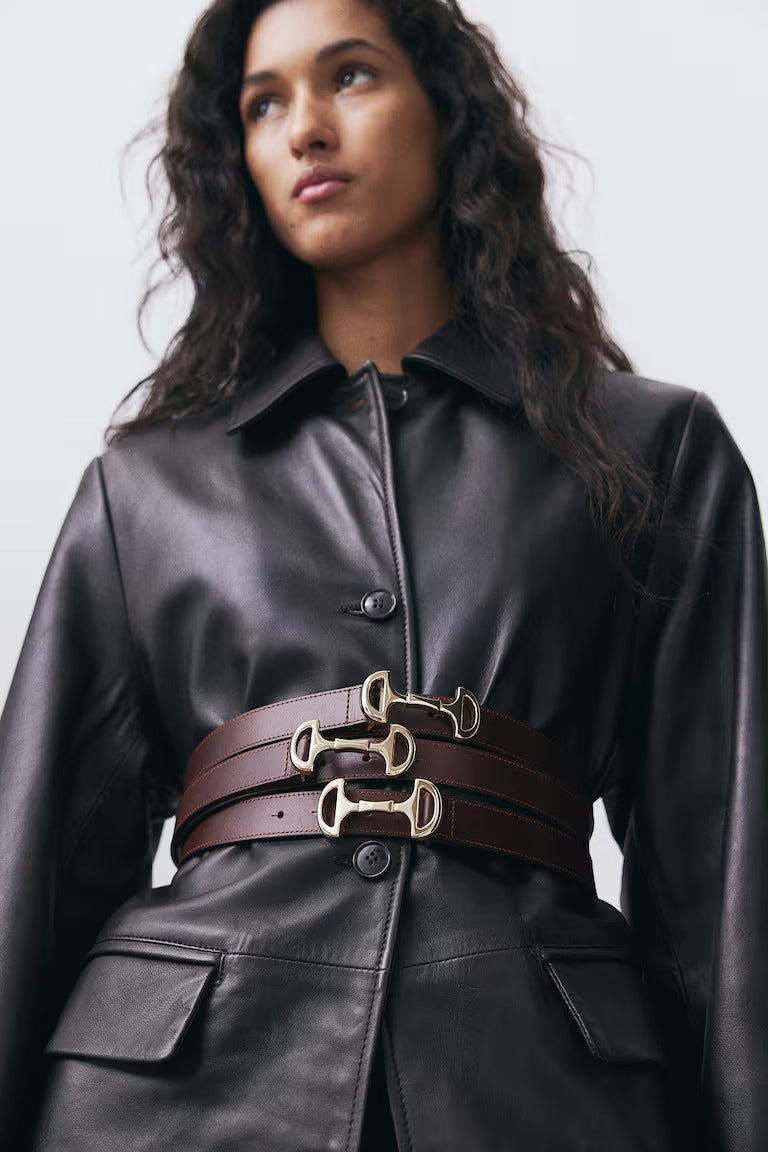 H&M LEATHER BELT