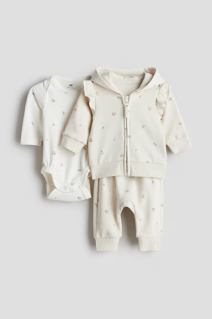H&M 3-PIECE COTTON SET
