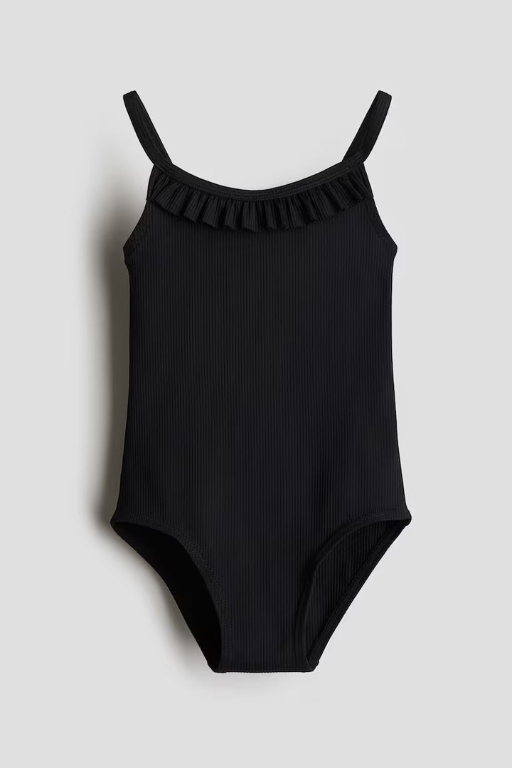 H&M RUFFLE-TRIMMED SWIMSUIT
