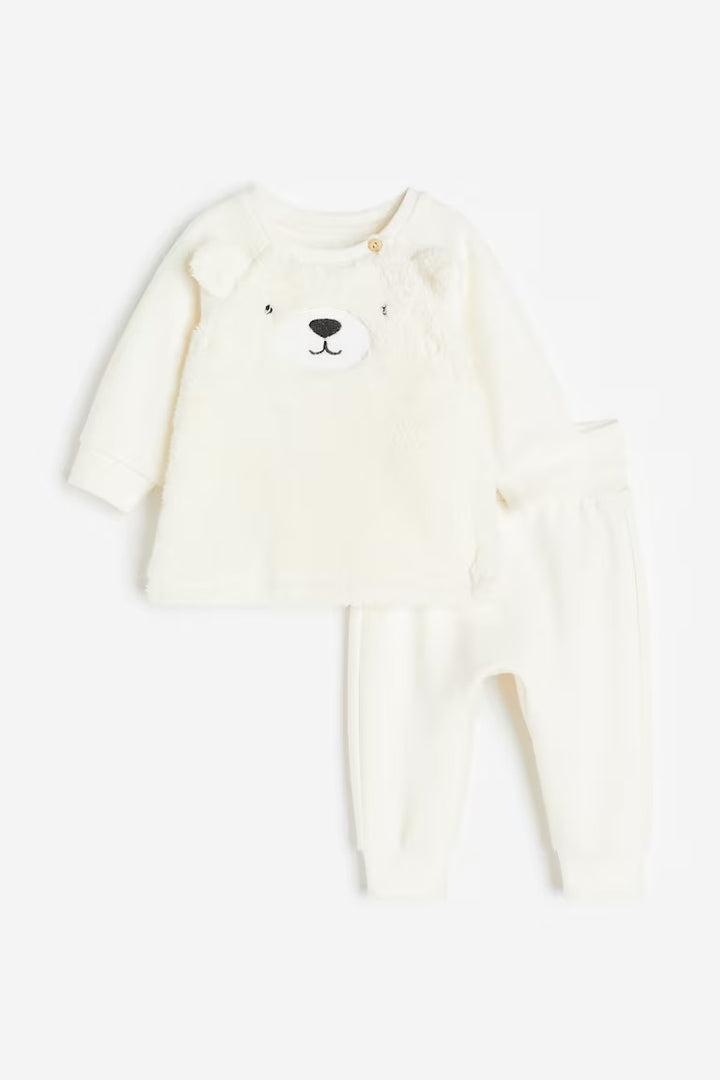 H&M 2-PIECE COTTON SWEATSUIT