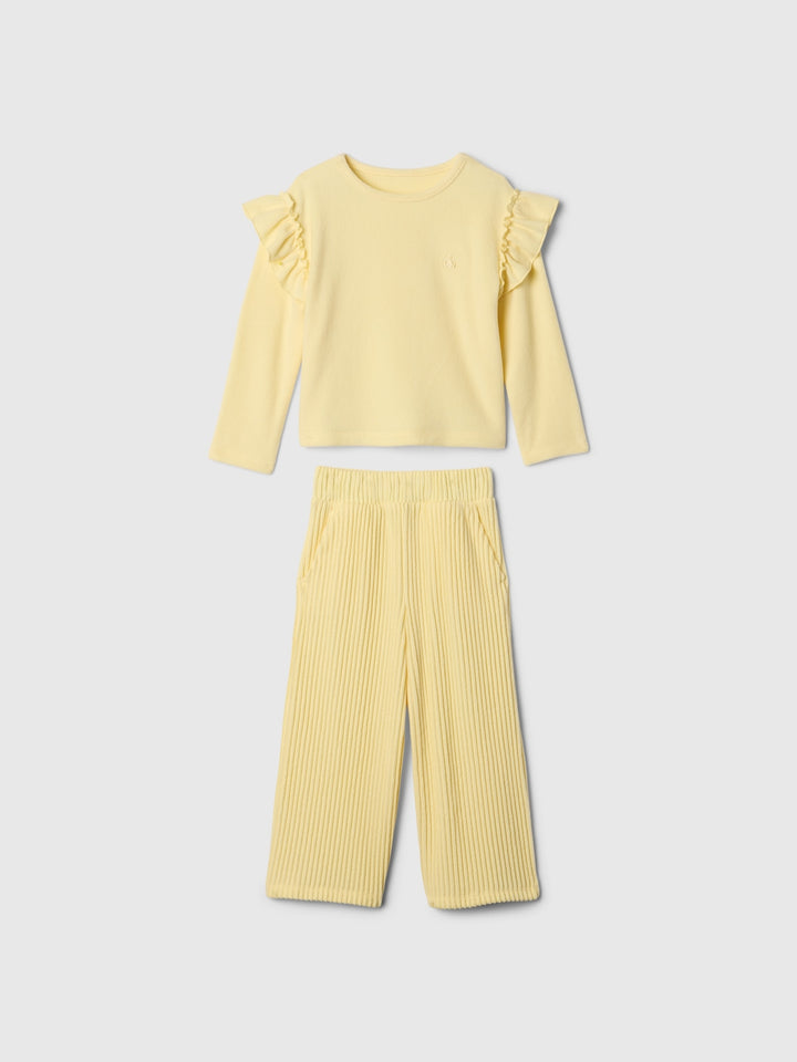 Gap Baby & Toddler Softspun Ruffle Outfit Set