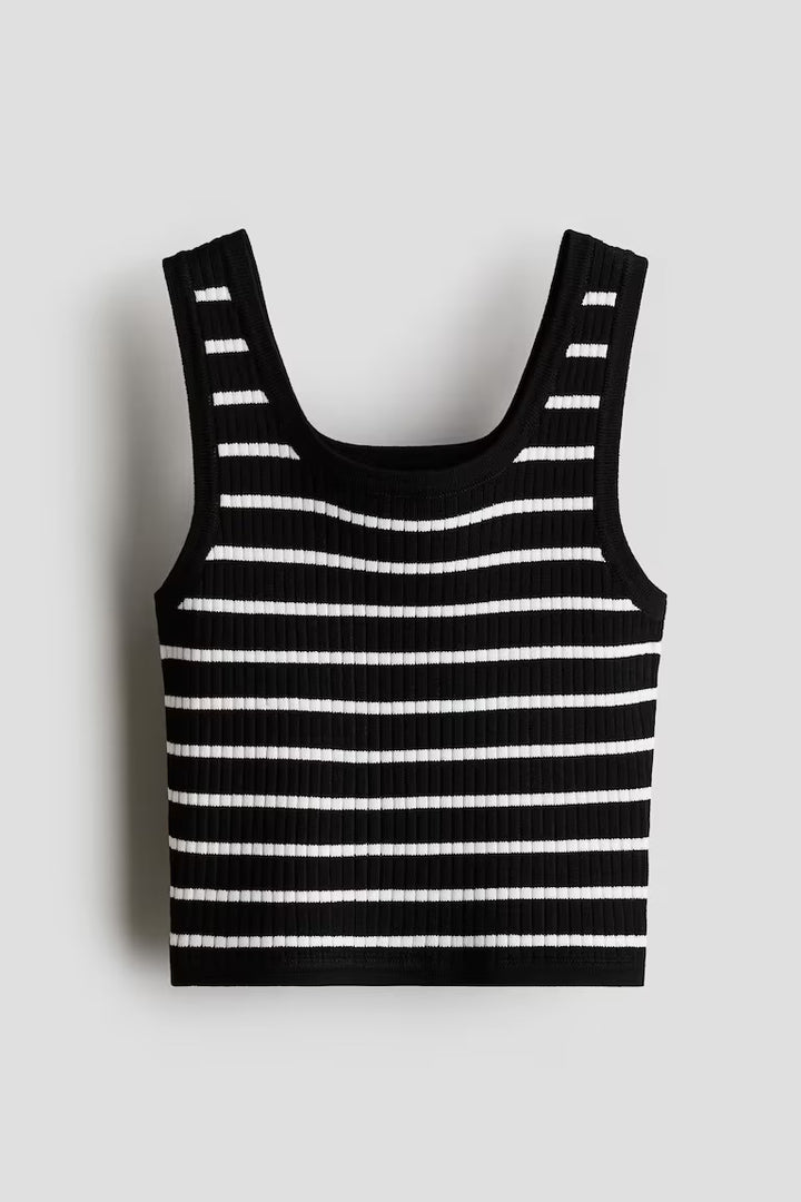 H&M RIB-KNIT TANK TOP