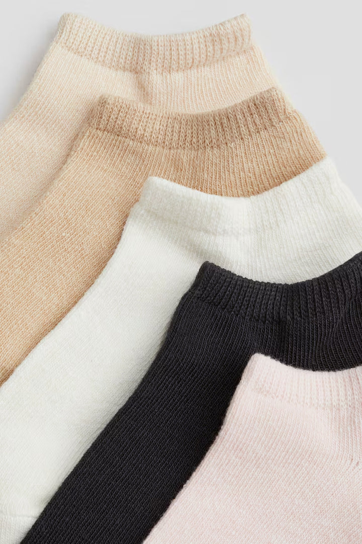 H&M 5-PACK ANKLE SOCKS
