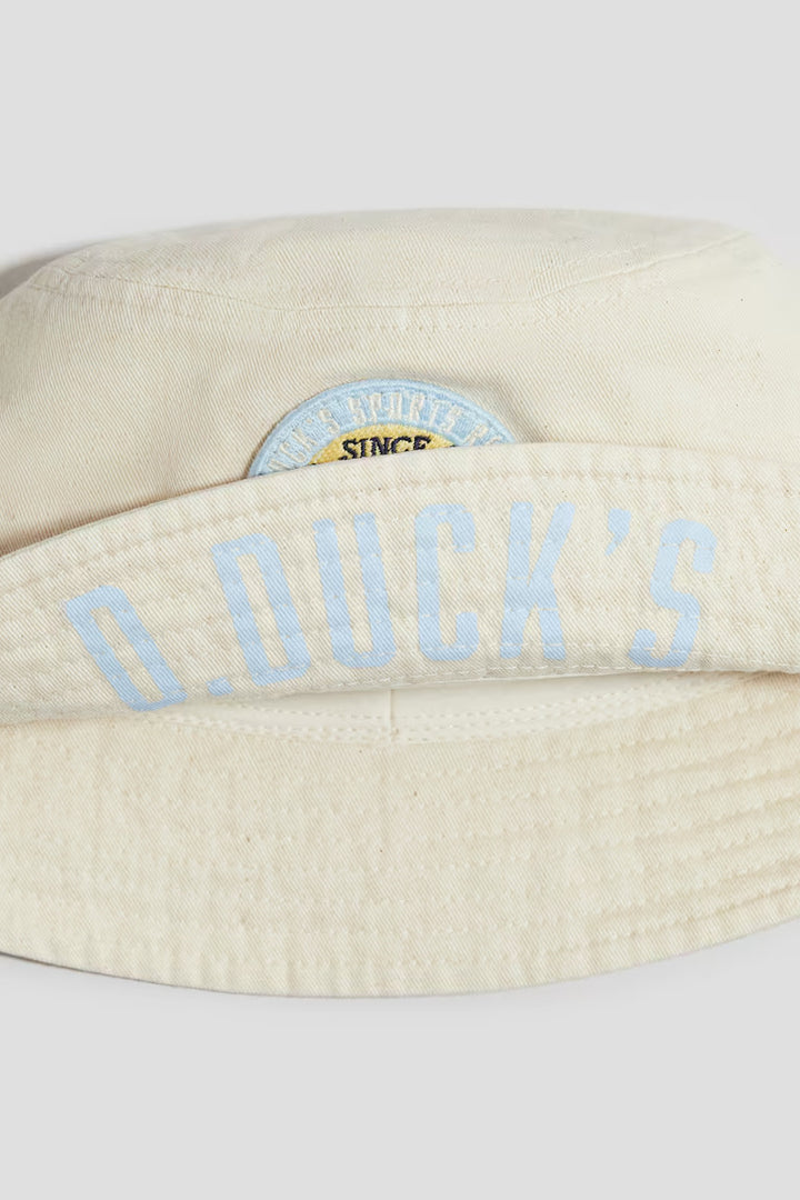 H&M MOTIF-DETAIL BUCKET HAT
