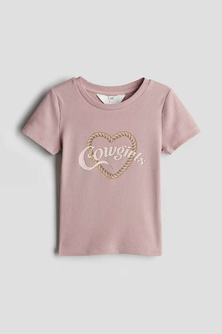 H&M COTTON JERSEY TOP